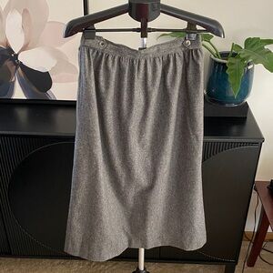 Vintage Gray Women's Skirt